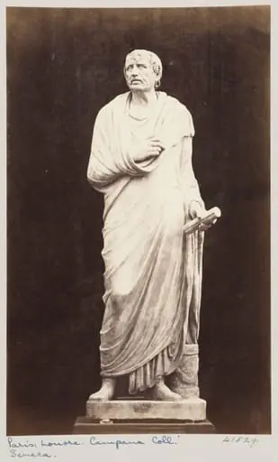 Marble Statue of Seneca