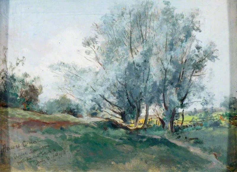 Landscape with Trees