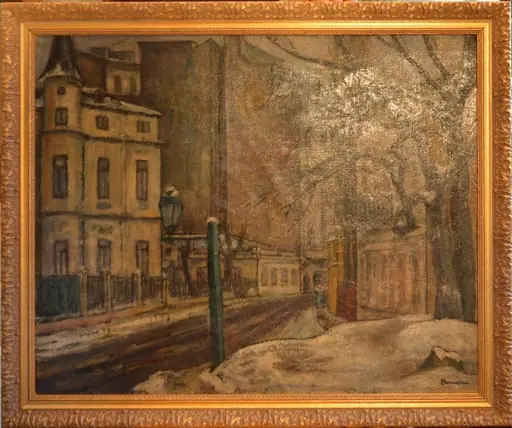 Stradă din București (Str. Lahovary)
