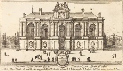 L'Hostel de Vandosme a Paris