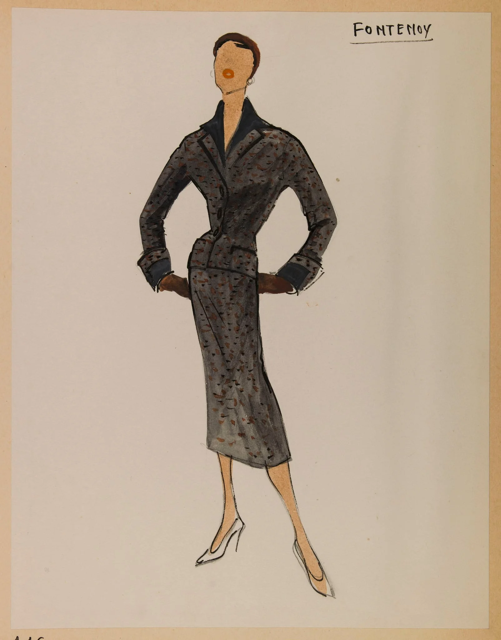 Fontenoy, by Carven, 1953