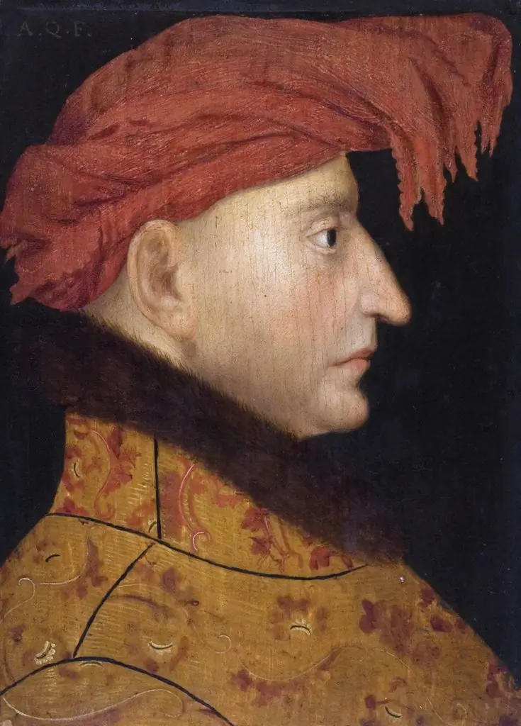 Portrait of Louis II of Anjou, King of Naples and Sicily