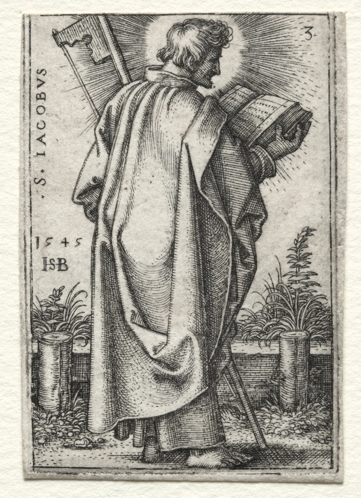 St. James the Less, by Sebald Beham, 1546