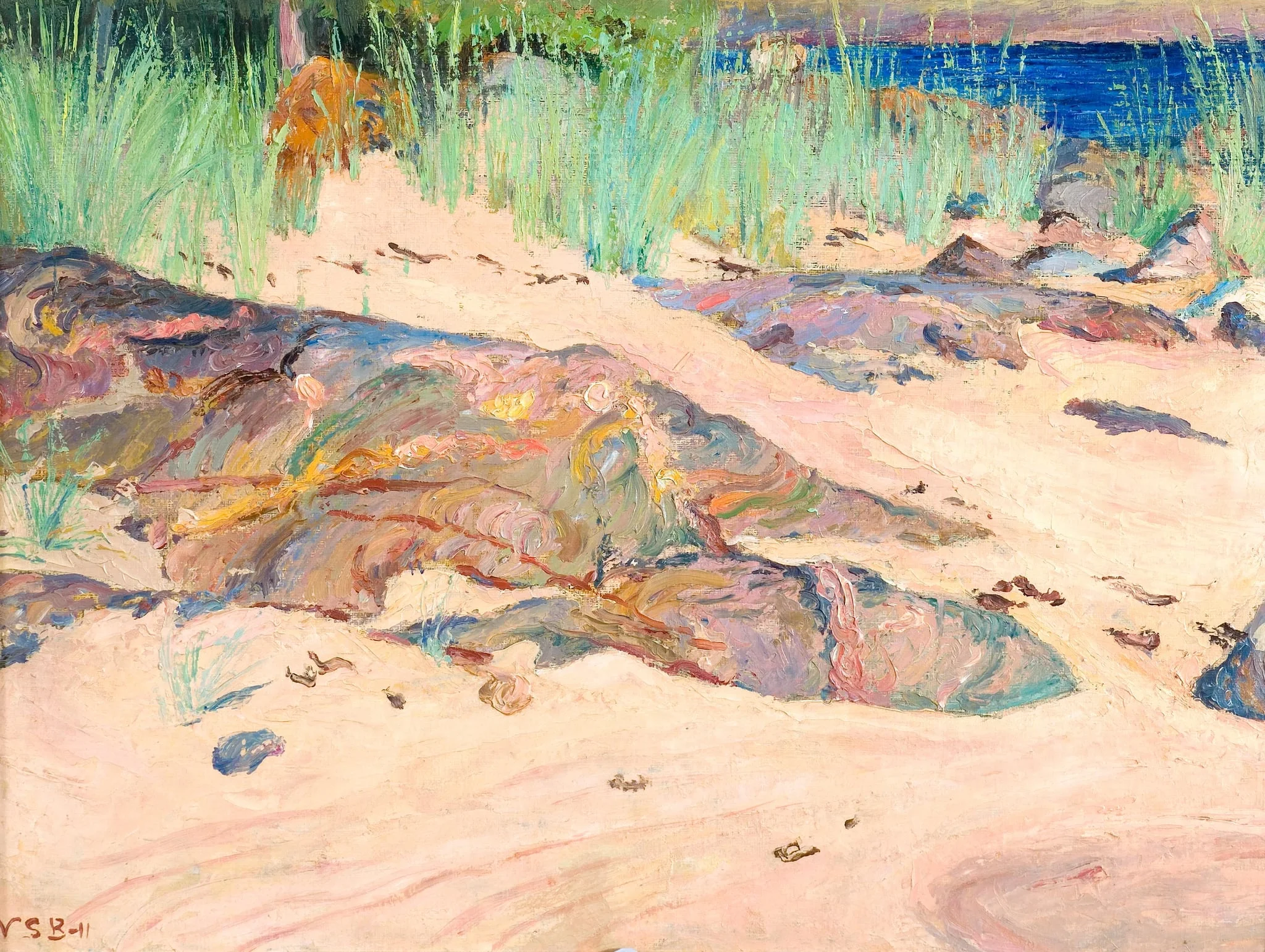 Hiekkaranta, by Venny Soldan-Brofeldt, 1913