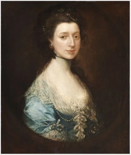 Portrait of Mrs King (née Spence), by Thomas Gainsborough, oil, 1767