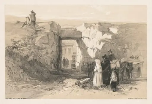 Views of Rome and Its Environs: Ancient Gate of Alatri