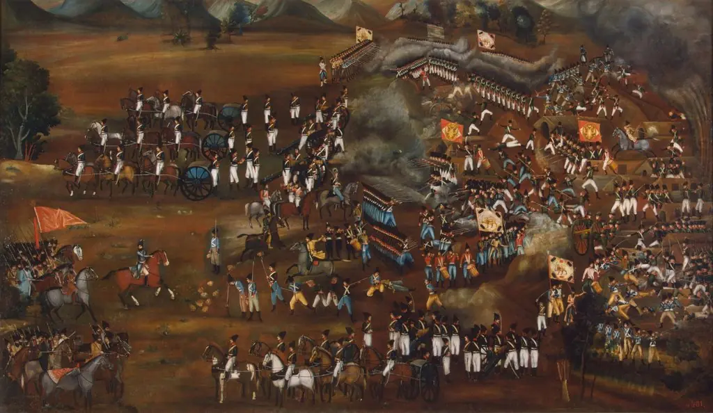 Battle Between Persians and Russians