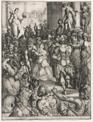 The Martyrdom of Saint Lucy