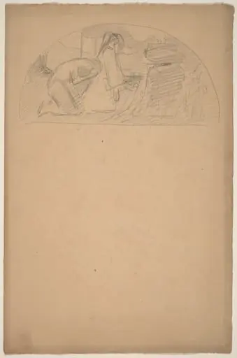 Study for a Lunette