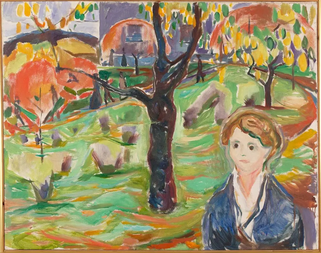 Young Woman in the Garden