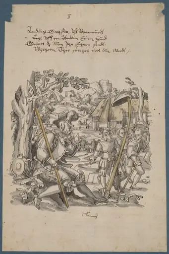 William Tell Refusing to Honor Governor Gessler's Hat