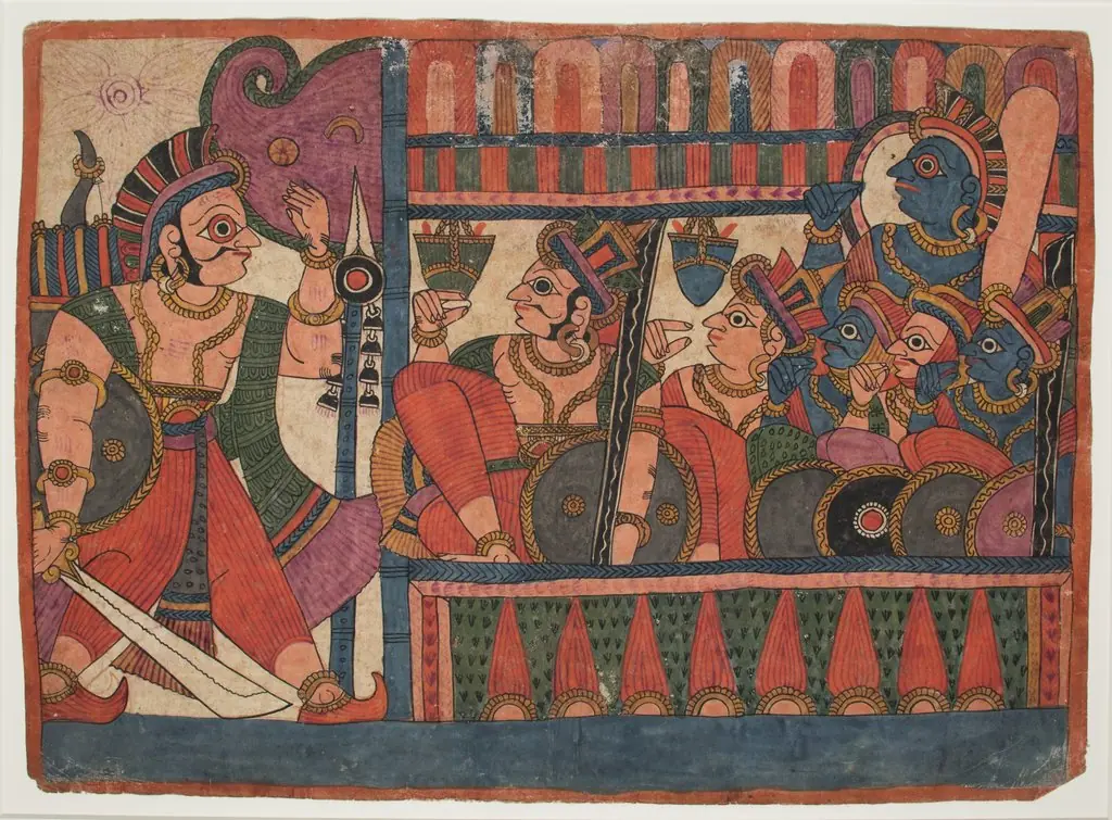 Scene from the Ramayana