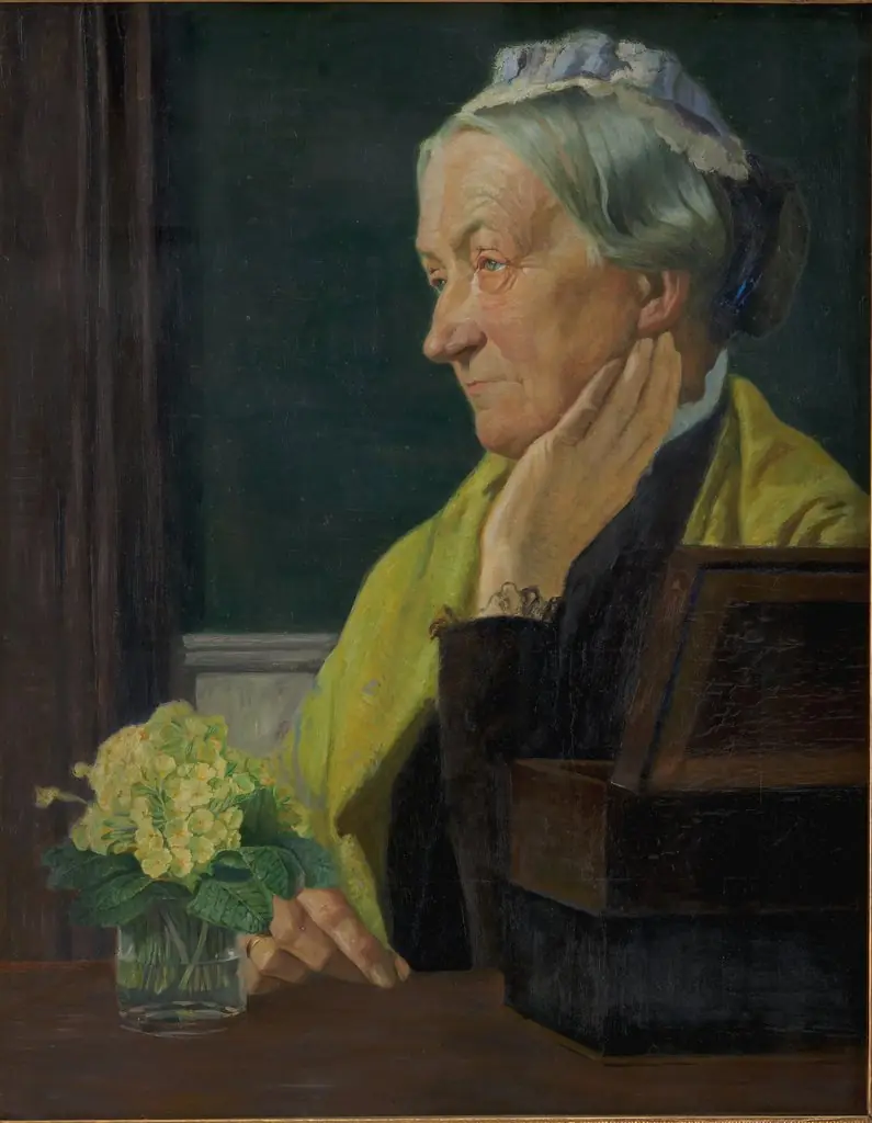 Ane Marie Rohde, née Schmidt. The artist's mother.