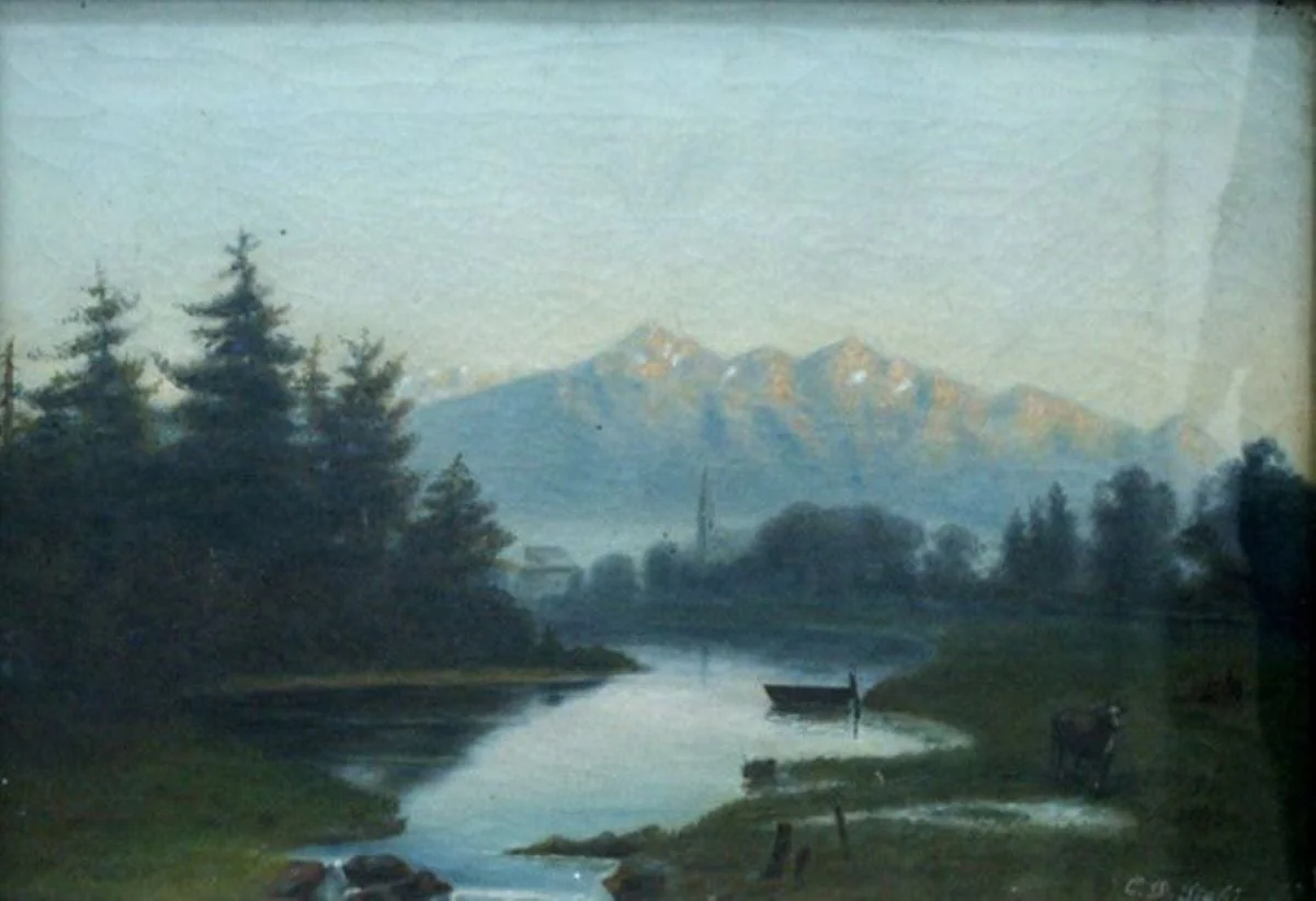 Valea Rinului, by Constantin Daniel Stahi, unspecified, 1903