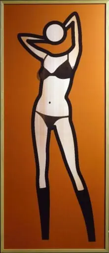Sara gets undressed (lenticular)