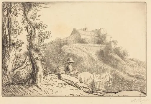Farm on a Hill (La ferme sur la colline)