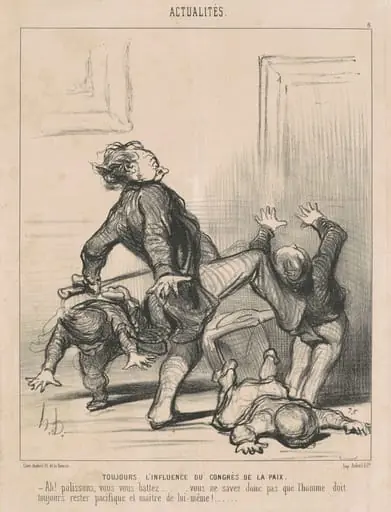 Toujours l'influence du congres de la paix ...