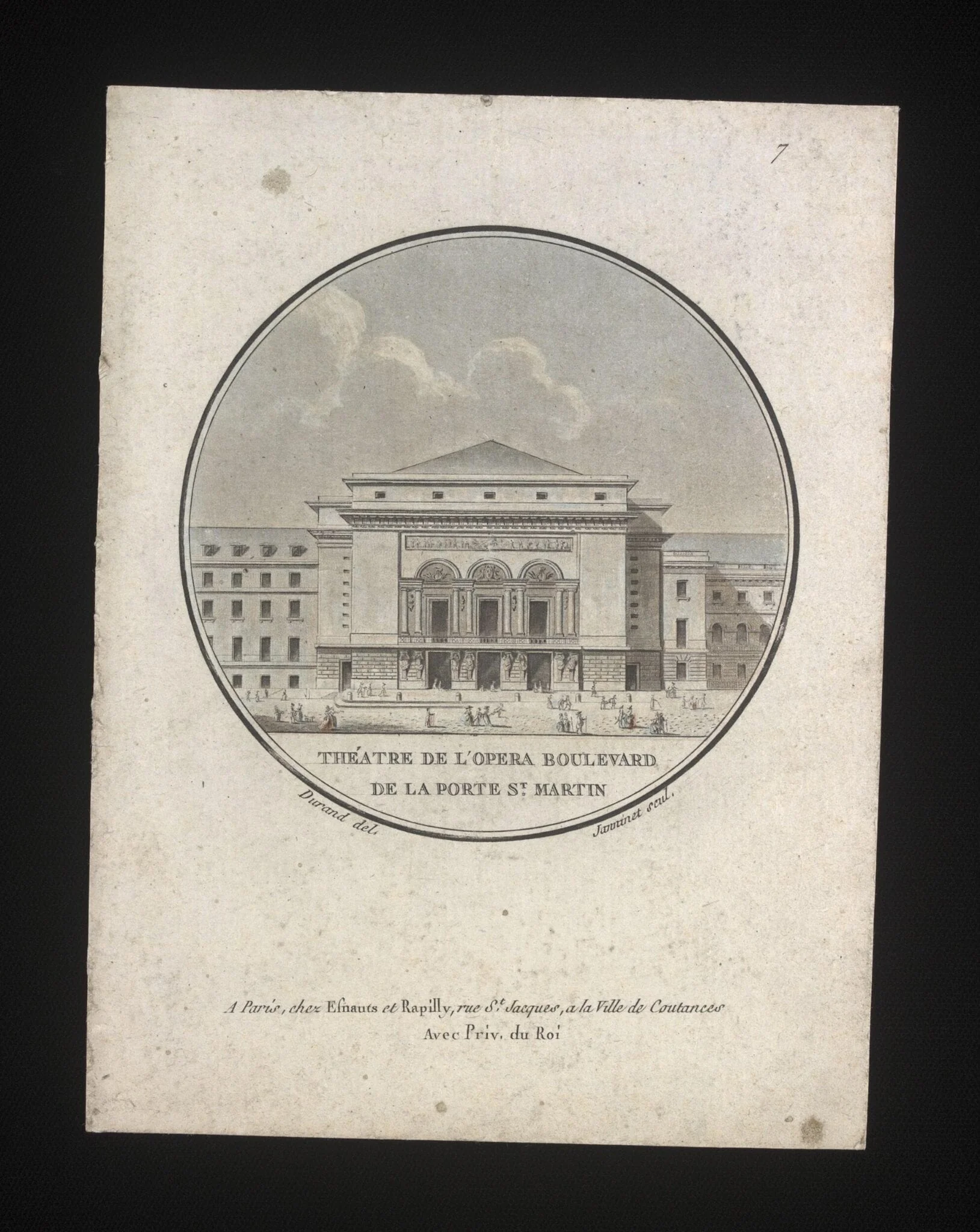 Theatre de L'Opera Boulevard de La Pote St. Martin