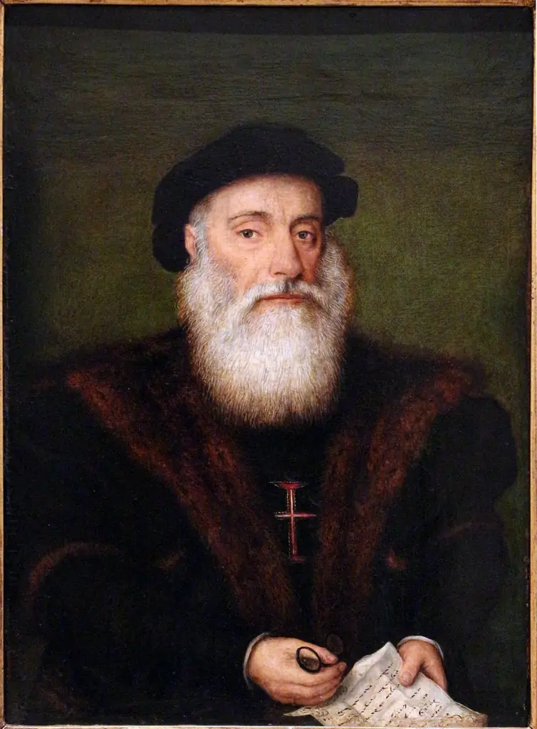 portrait of Vasco da Gama