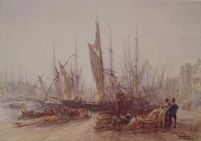 Harbor in Marseilles