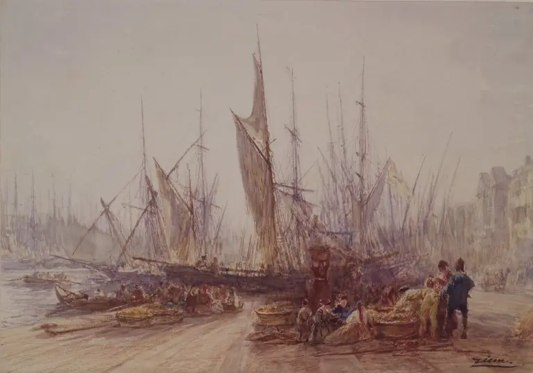 Harbor in Marseilles