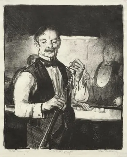 Old Billiard Player