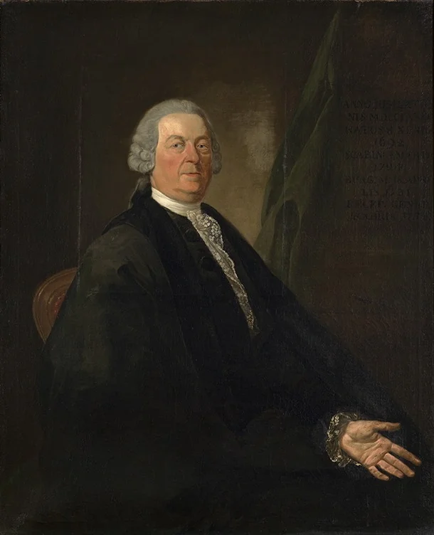 Portret van Joseph Adriaan le Bailly, by Joseph-Benoît Suvée, oil, 1785
