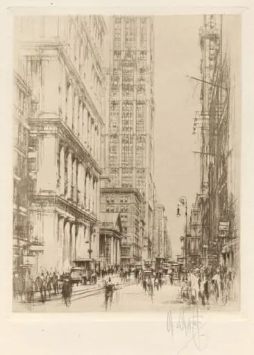 Lower Broadway, Down-Town New York