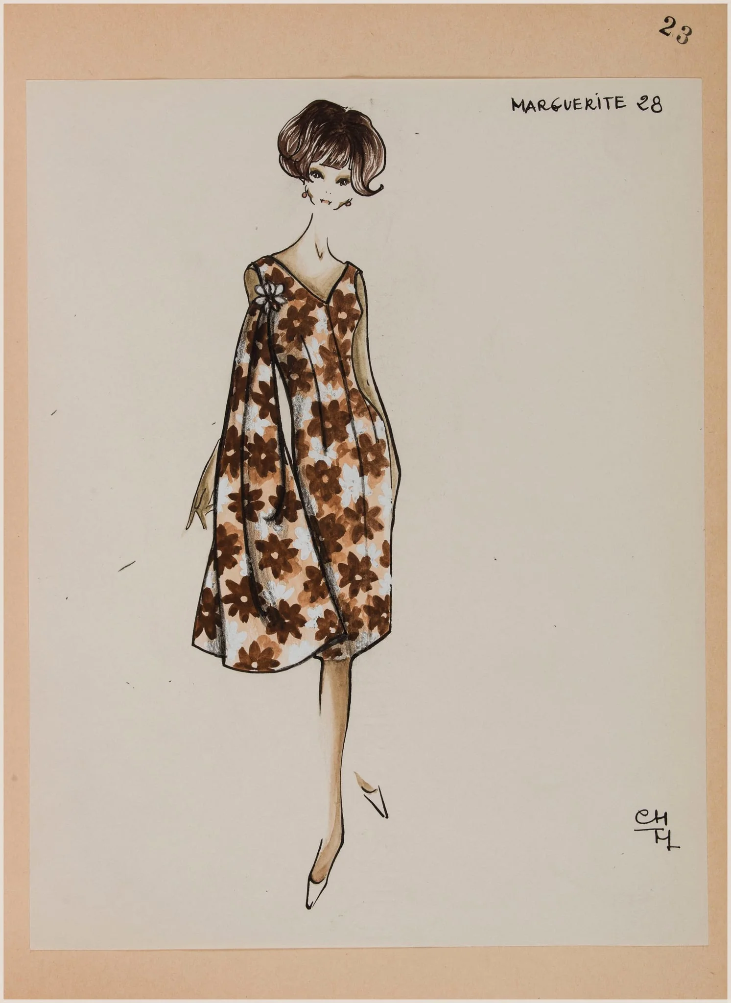 Marguerite, by Marie-Louise Carven, 1963