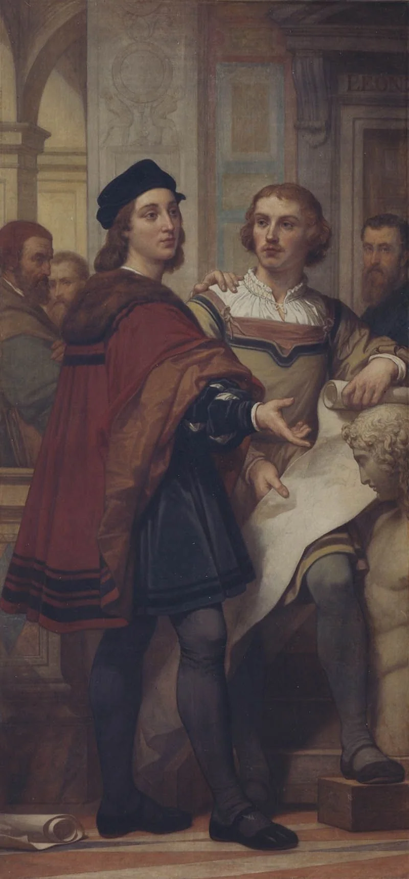 The Painters Raphael and Bernard van Orley