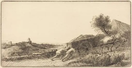 Returning with the Hay (Rentrant le foin)