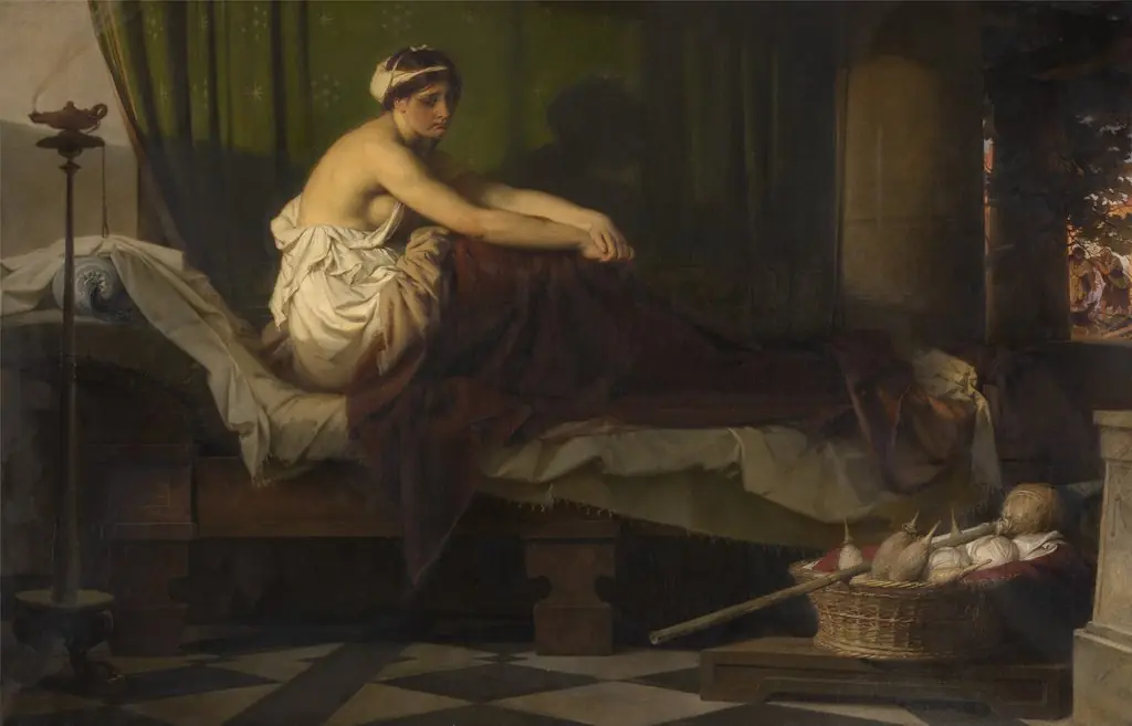 The Awakened Penelope Waits for the Return of Ulysses