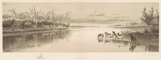 Untitled (Native American Camp)