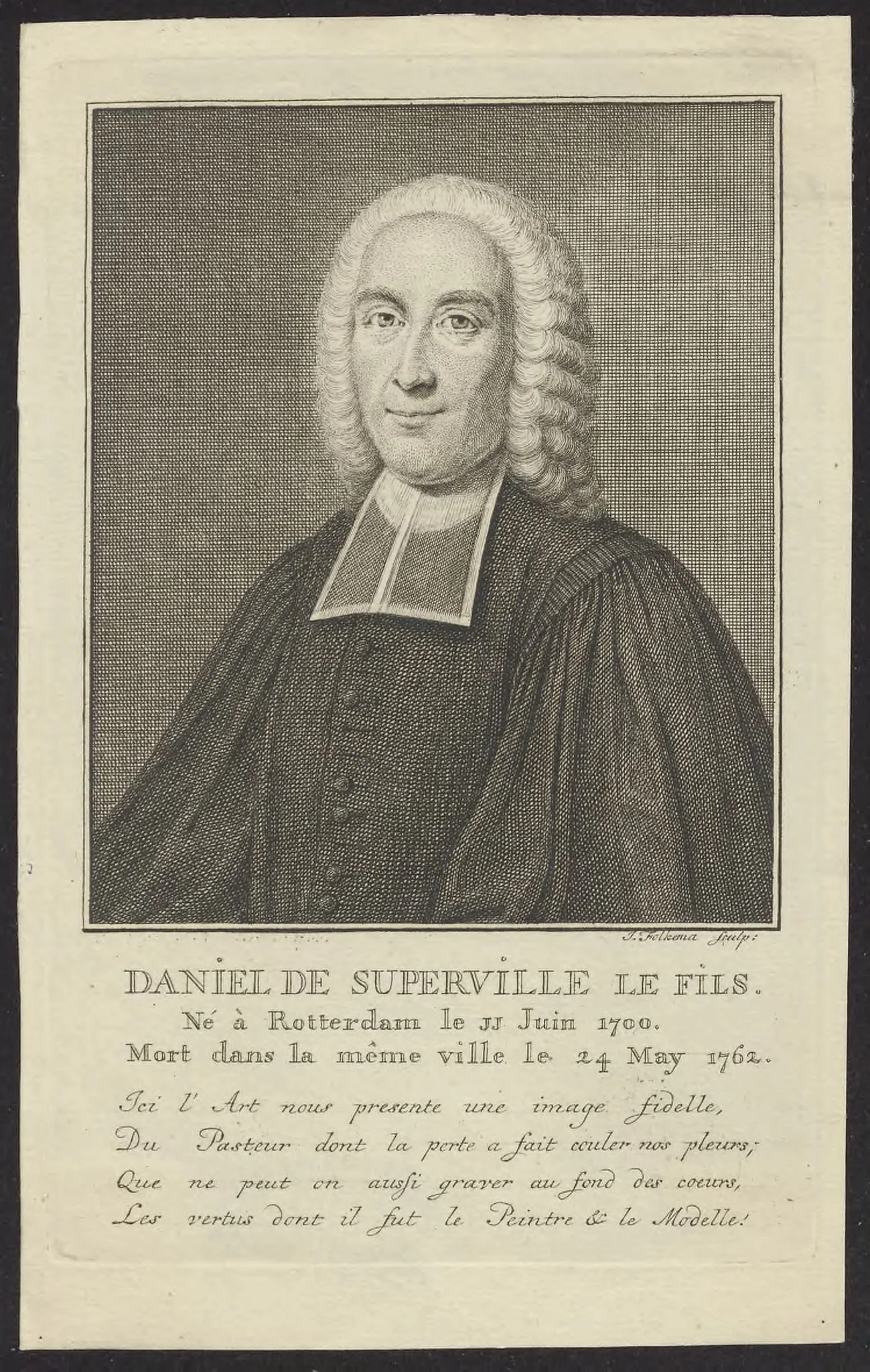 Portrait of Daniel de Superville jr