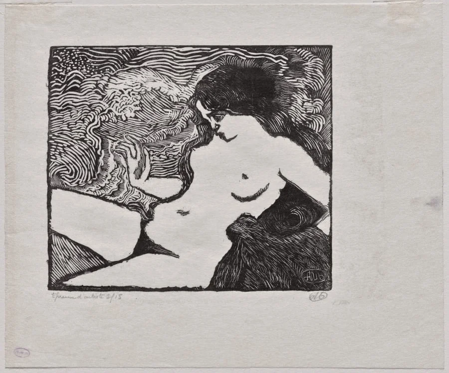 Wave, by Aristide Maillol, 1896