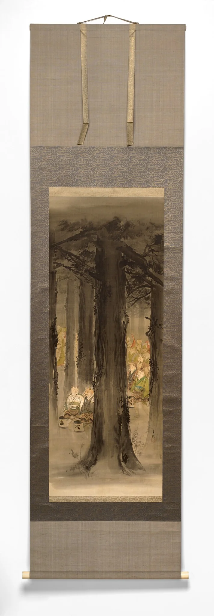 The Fox Wedding, by Ogata Gekkō, unspecified, 1899