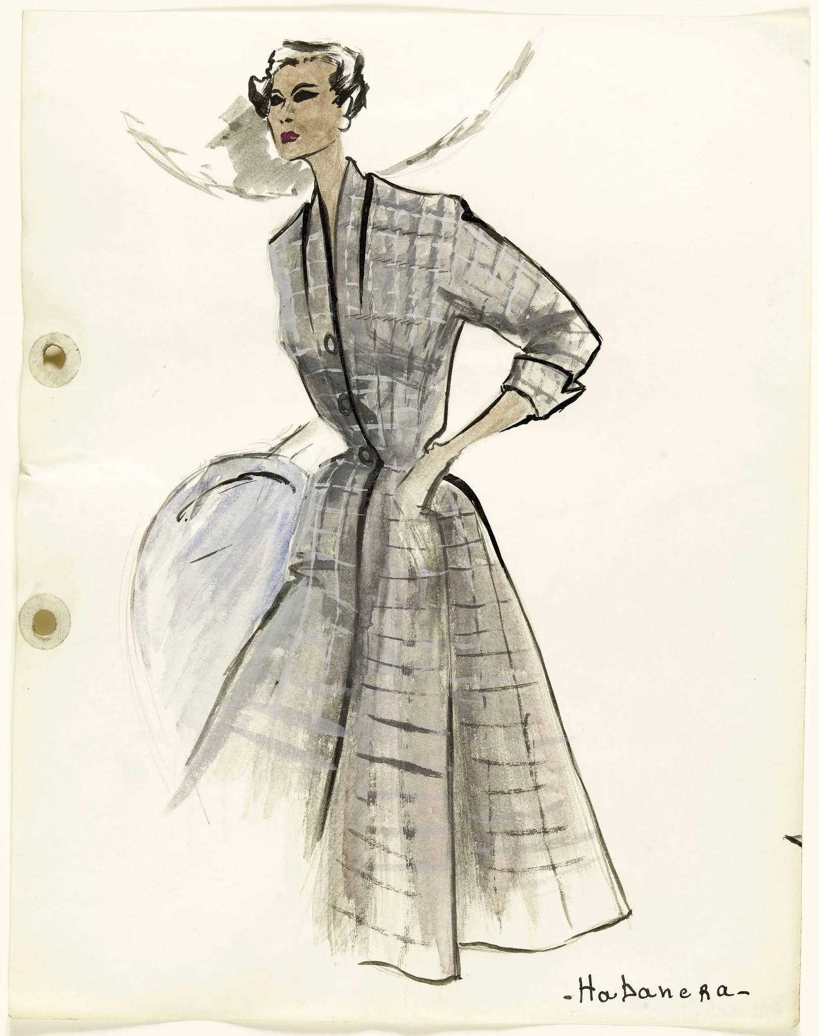 'Habanera', by Marie-Louise Carven, 1951