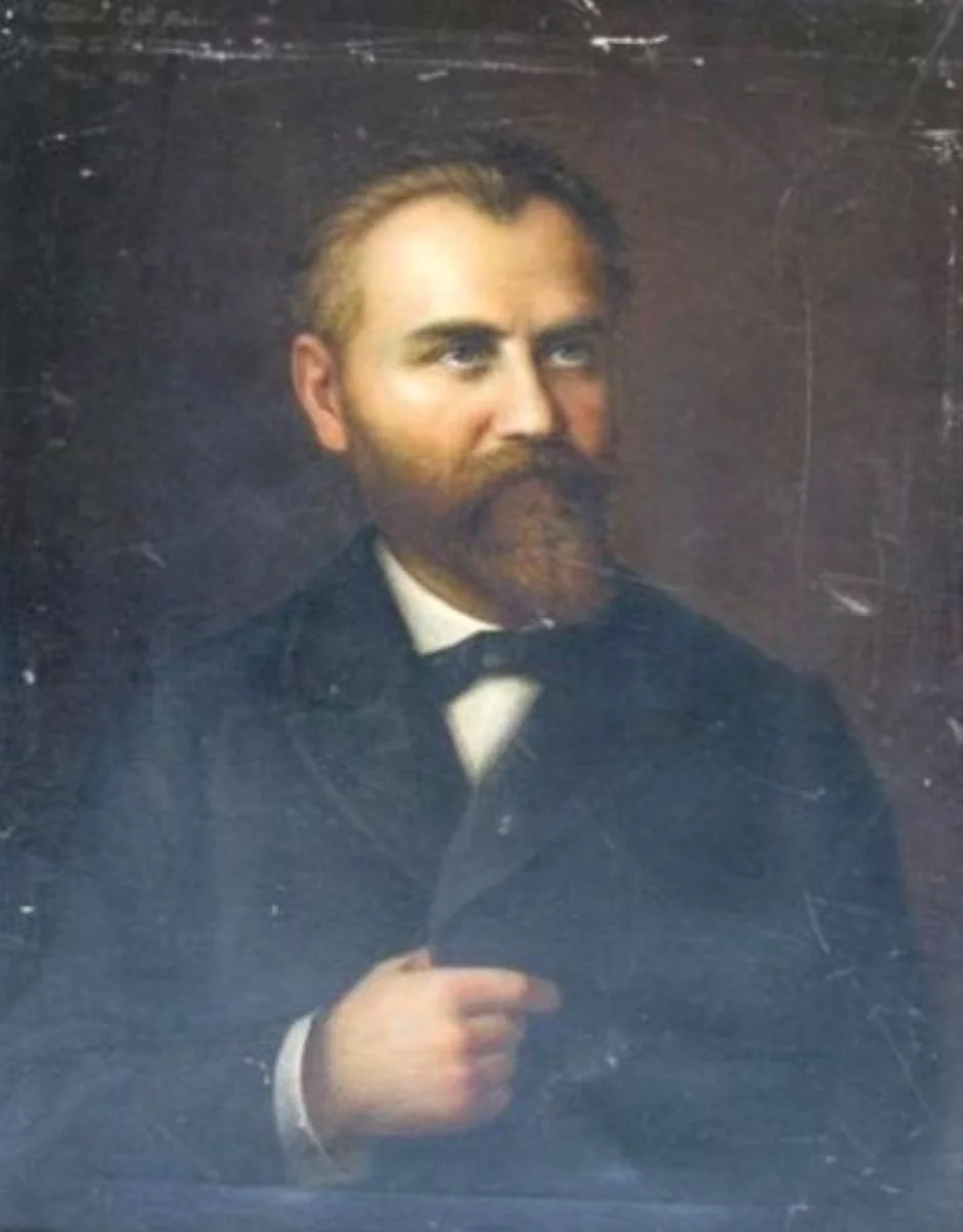 Autoportret Costantin Daniel Stahi, by Constantin Daniel Stahi, unspecified, 1889