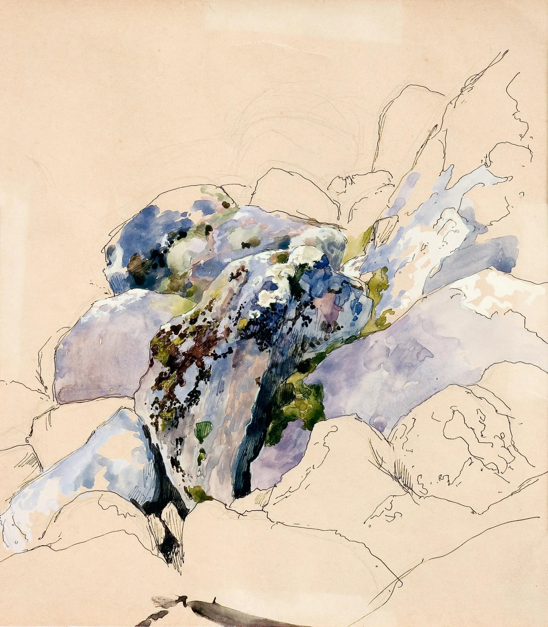 "Kiviä", by Eero Järnefelt, 1910