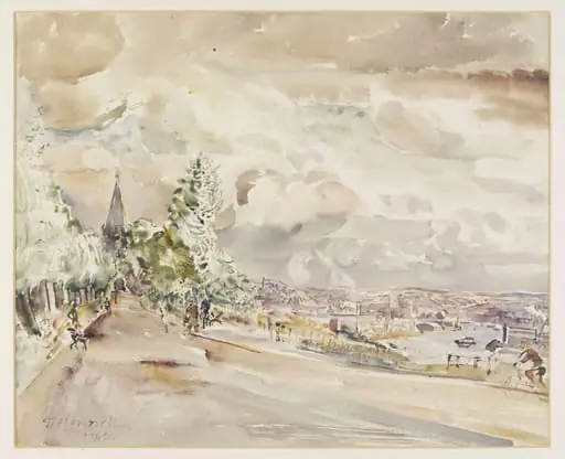 View of the Medway and part of Chatham from Frindsbury