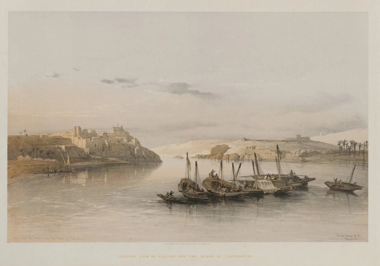Egypt and Nubia, Volume II: General View of Esouan and the Island of Elephantine