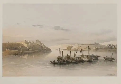 Egypt and Nubia, Volume II: General View of Esouan and the Island of Elephantine