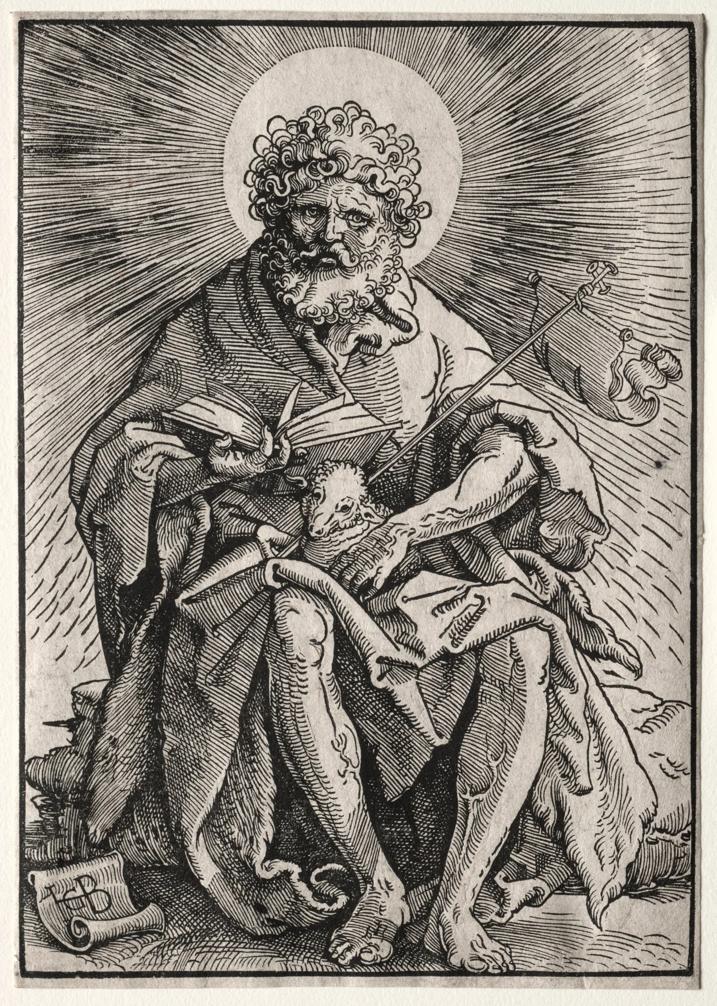 St. John the Baptist, by Hans Baldung Grien, 1518