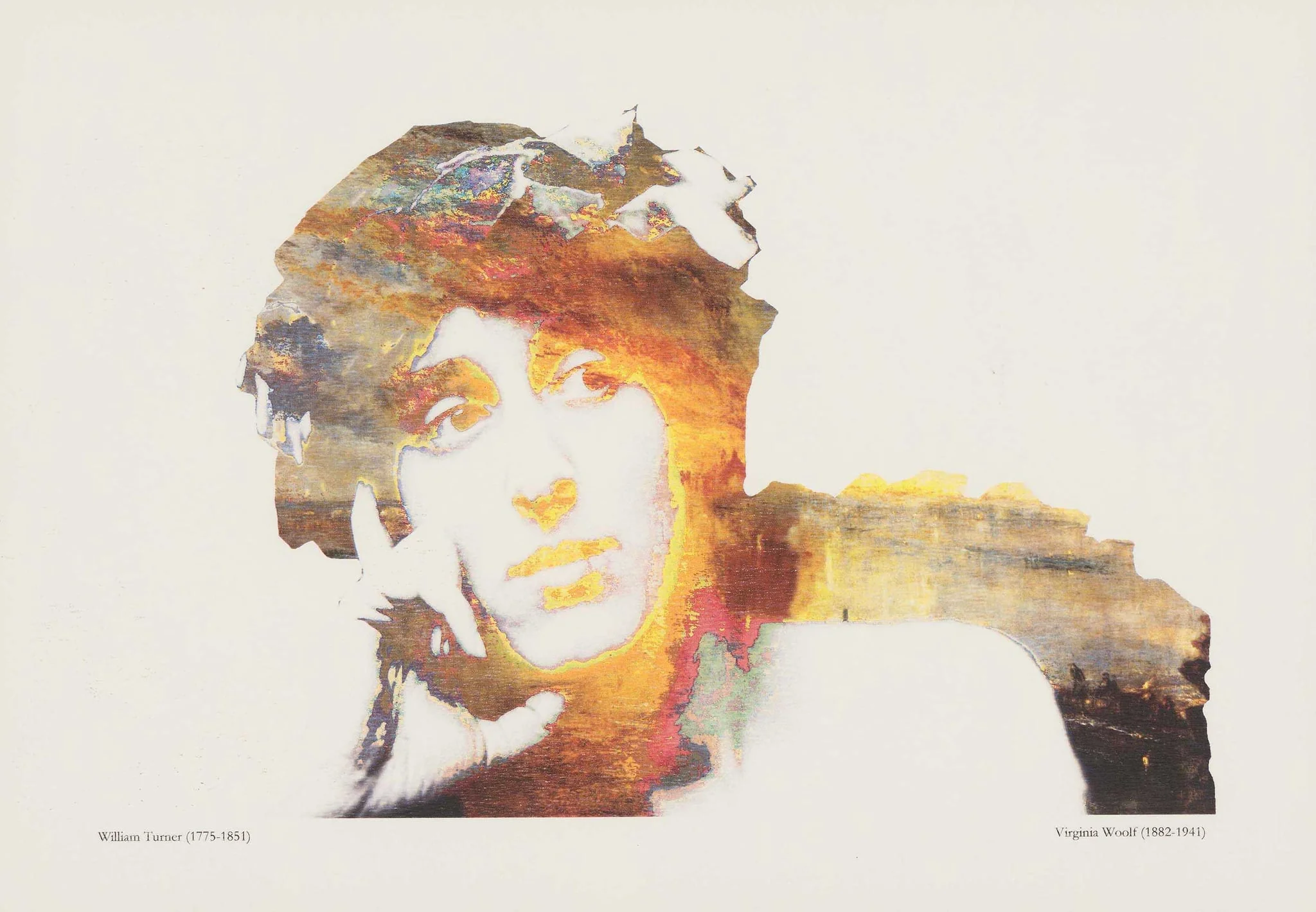 William Turner (1775-1851)/Virginia Woolf (1882-1941), by Natassa Poulantza
