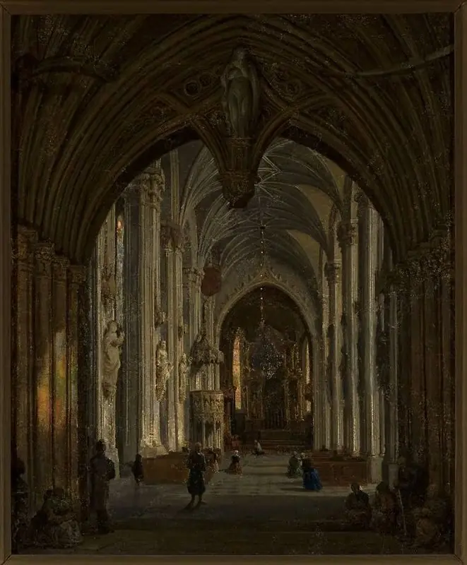 Interior of St. John’s Cathedral in Warsaw