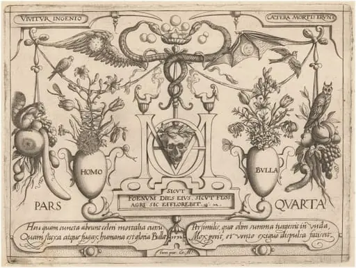 Archetypa studiaque patris Georgii Hoefnagelii [Part 4, Titlepage]