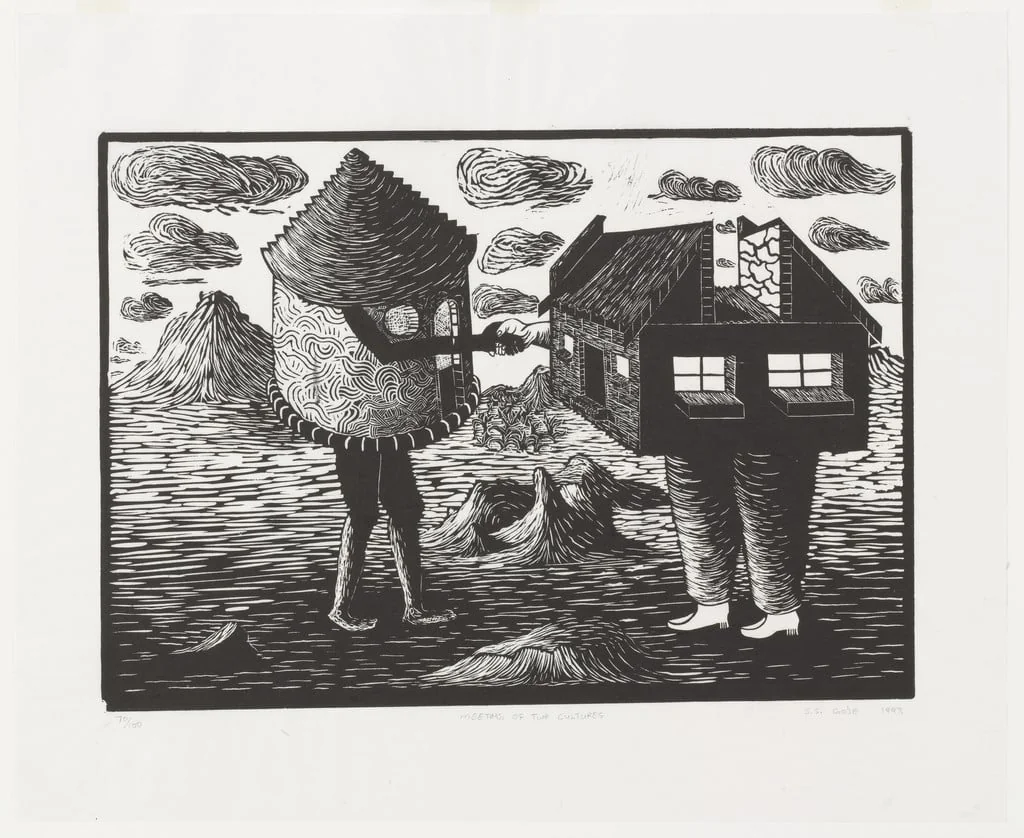 Untitled, by Sandile Goje, 1993