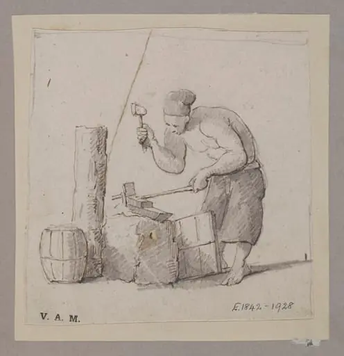 A Chinese blacksmith