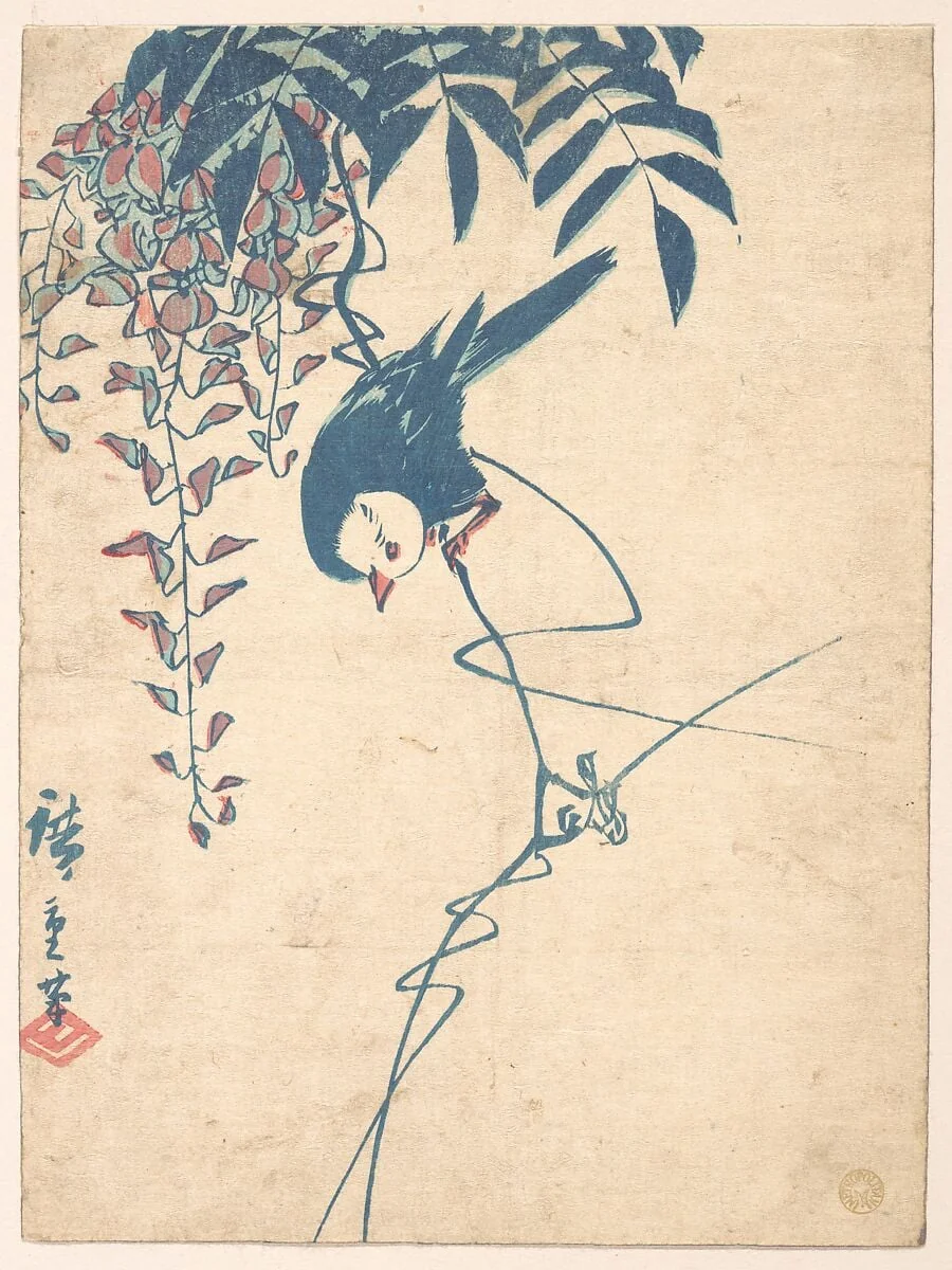 Untitled, by Utagawa Hiroshige, ink, 1842