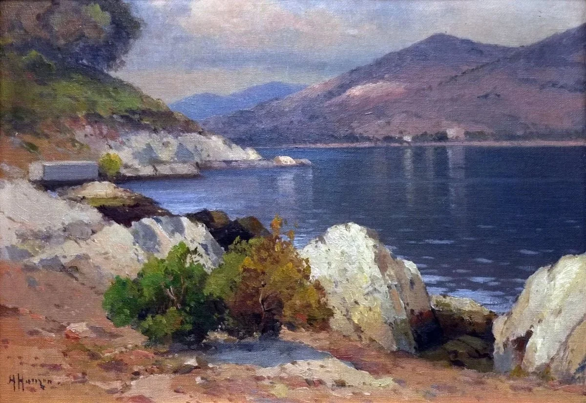 Peisaj, by Alexei Vasilievici Hanzen